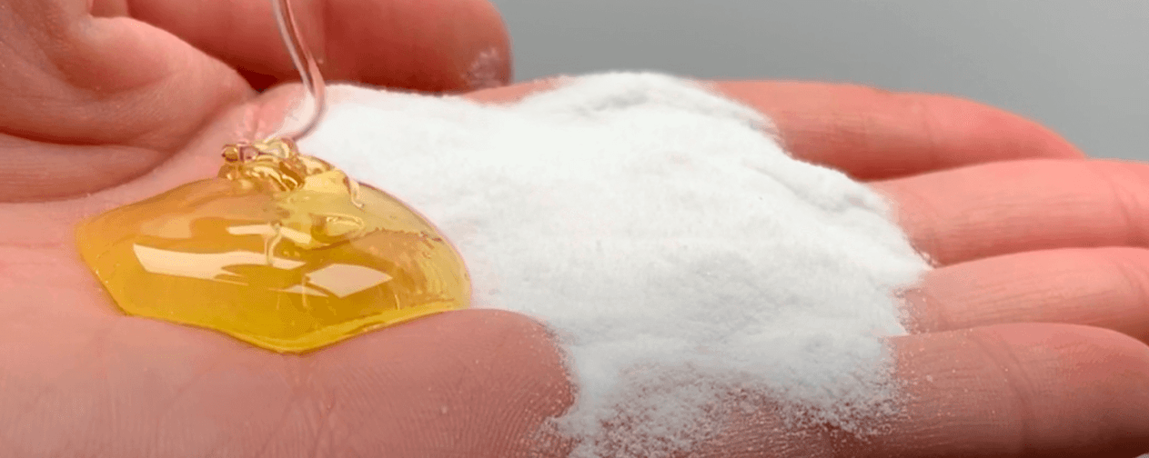 Pishirish soda va asal bilan jinsiy olatni kattalashtirish